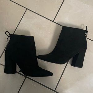 Black booties!